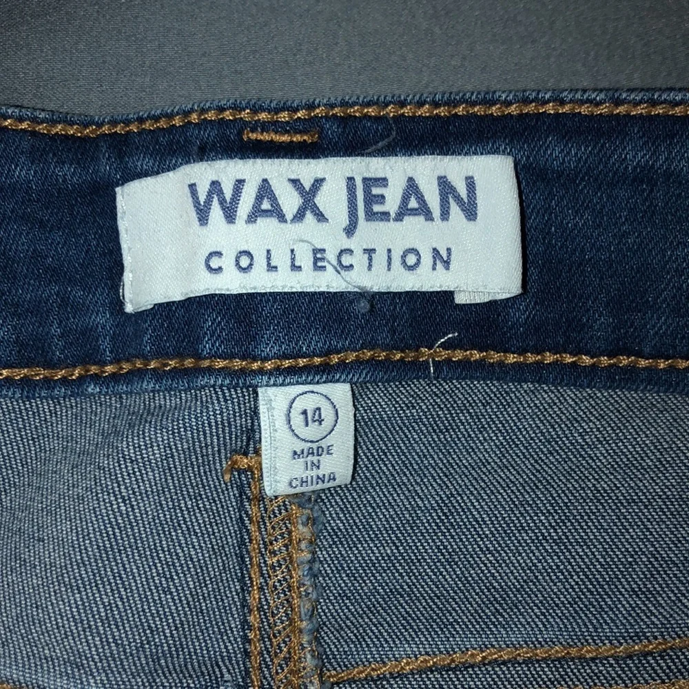 Wax Jean Blue High Rise Denim - Picture 2 of 3